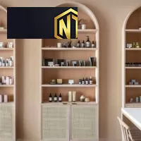 TỦ TRƯNG BÀY SẢN PHẨM // MỸ PHẨM NGỌC THỊNH MẪU 08